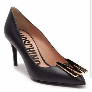 Moschino Logo Pump